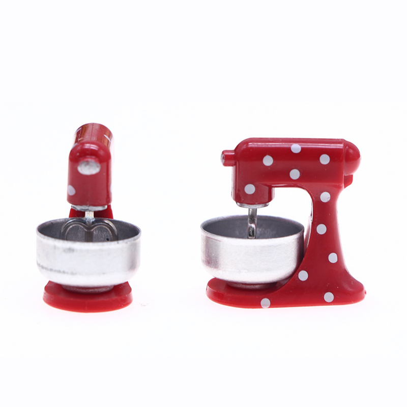 Miniature Baking Kitchen - (.) 1:12 DIY บ้านตุ๊กตาจิ๋วอุปกรณ์เสริมบ้านตุ๊กตาจำลองเครื่องผสมอาหารของเล่นบ้านตุ๊กตาขนาดเล็กตกแต่งห้องครัว