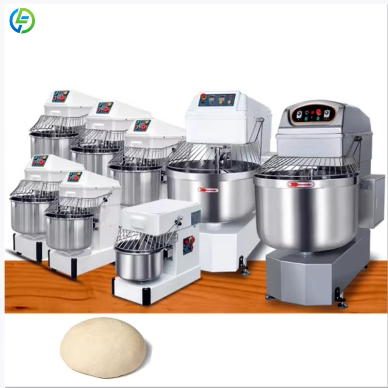 Kitchen Aid Baking Machine - เครื่องผสมแป้งแบบเกลียวขนาด 60 ลิตร แบบปรับแต่งได้ เครื่องผสมอาหารแบบตั้งโต๊ะไฟฟ้า 12