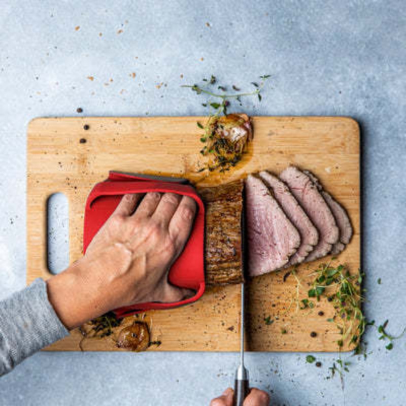 Kitchen Baking Cooking - ถุงมือซิลิโคนสำหรับใช้ในบ้าน ทนความร้อน กันลื่น ใช้จับหม้อได้หลากหลาย ถุงมือครัวสำหรับทำอาหาร แคมป์ปิ้งกลางแจ้ง
