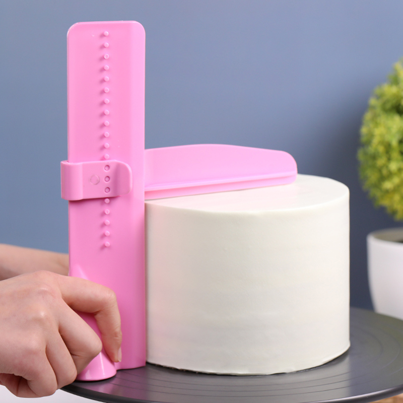 Fondant Smoother Set - เค้กScraper SmootherปรับFondant Spatulasเค้กEdge SmootherครีมLevelingอุปกรณ์DIYเบเกอรี่เครื่องมือเค้กPastry Spatula