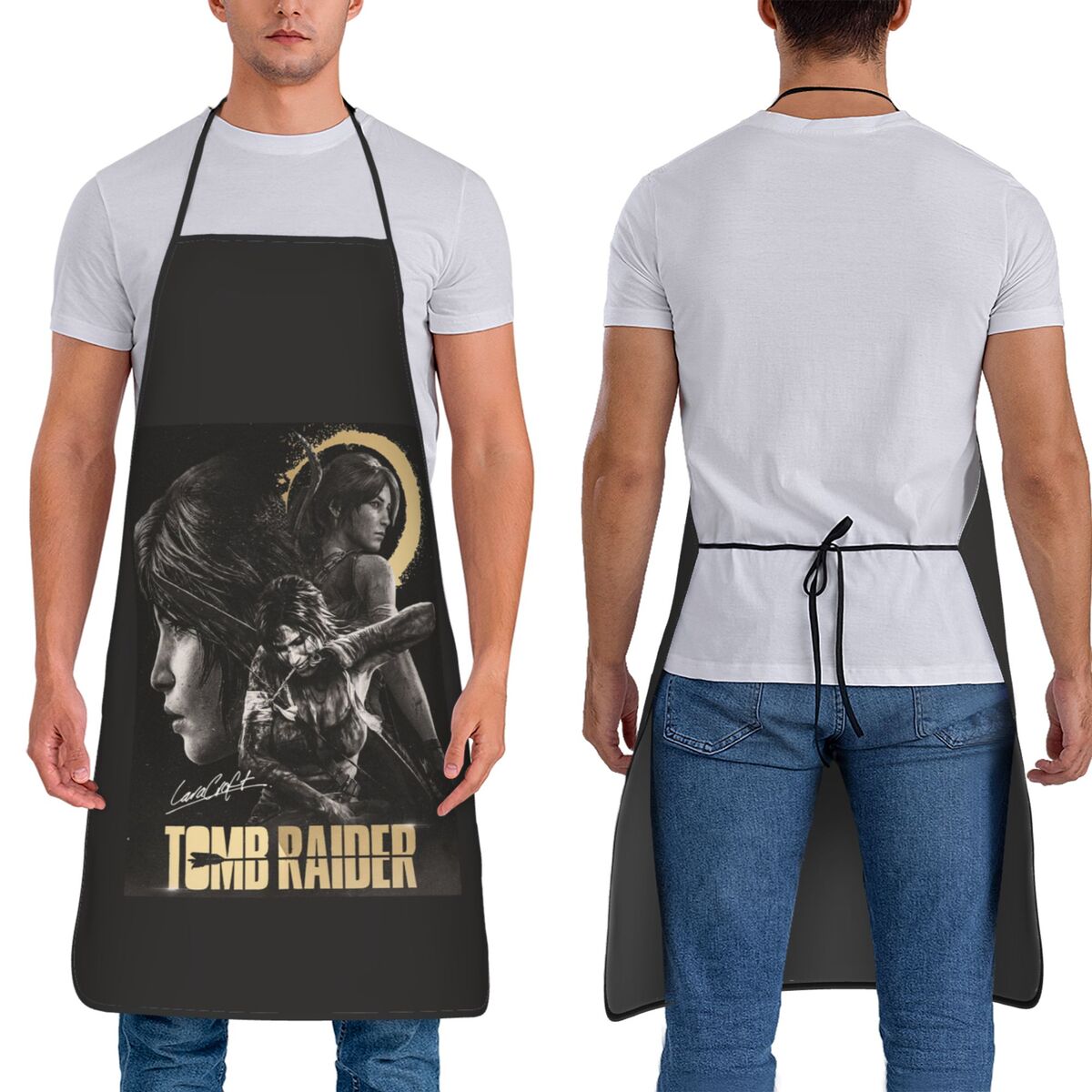 Kitchen Baking Game - ผ้ากันเปื้อนลาย Lara Croft จากเกม Angelina Jolie