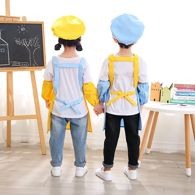 ชุดผ้ากันเปื้อนเด็ก 3 ชิ้น สำห - Kitchen Baking Drawing บทวิจารณ์และราคา