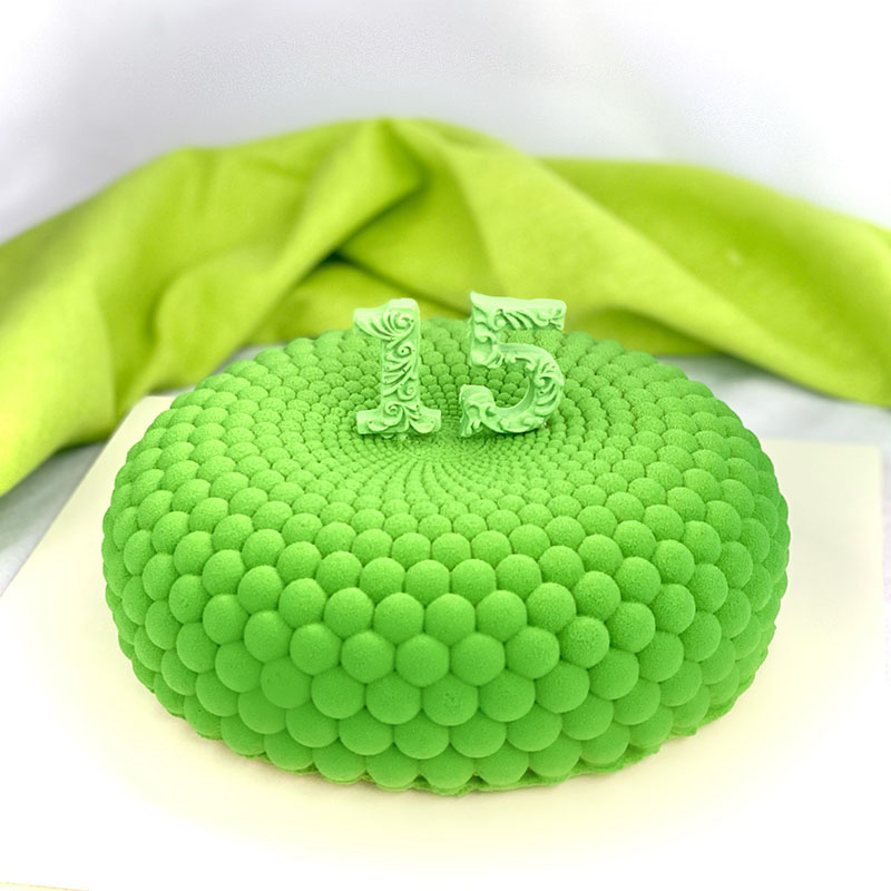 รอบมูสเค้กสําหรับเบเกอรี่ขนาดใ - Kitchen Baking Items บทวิจารณ์และราคา