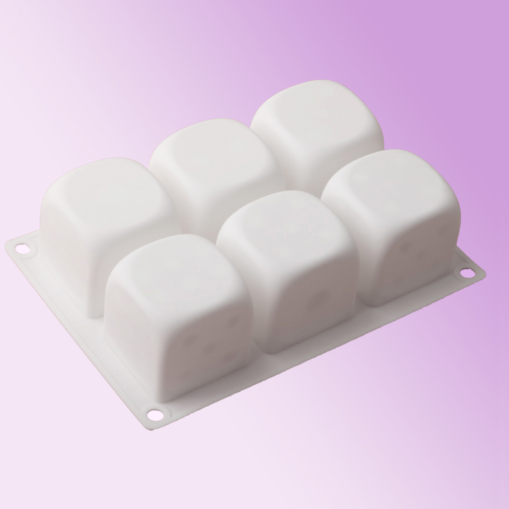 6 เซลล์ Cube Mousse เค้กแม่พิม - Baking Kitchen Design บทวิจารณ์และราคา