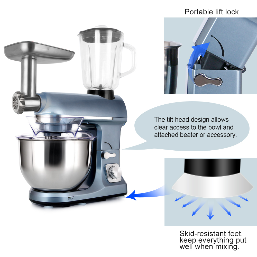 เครื่องผสมแป้งสำหรับทำขนม ขนาด - Kitchen Aid Baking Machine บทวิจารณ์และราคา