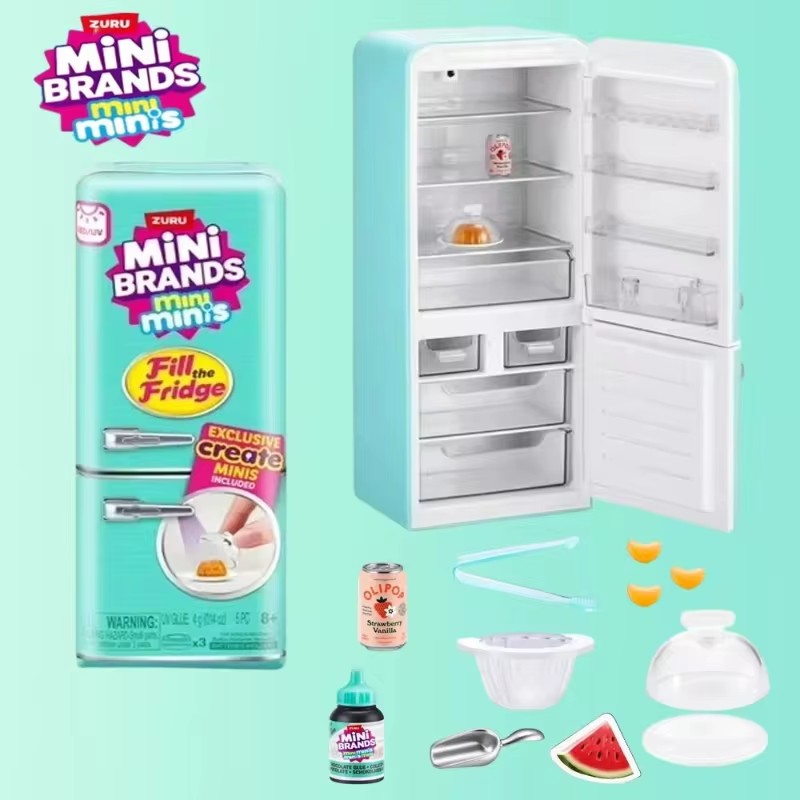 ชุดของเล่นตู้เย็นมินิ LED ส่อง - Miniature Baking Kitchen บทวิจารณ์และราคา