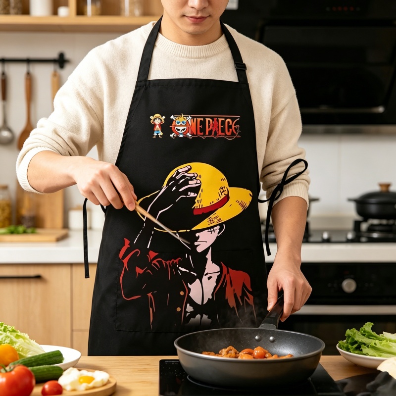 ผ้ากันเปื้อนลายการ์ตูนวันพีซ ล - Kitchen Baking Items บทวิจารณ์และราคา