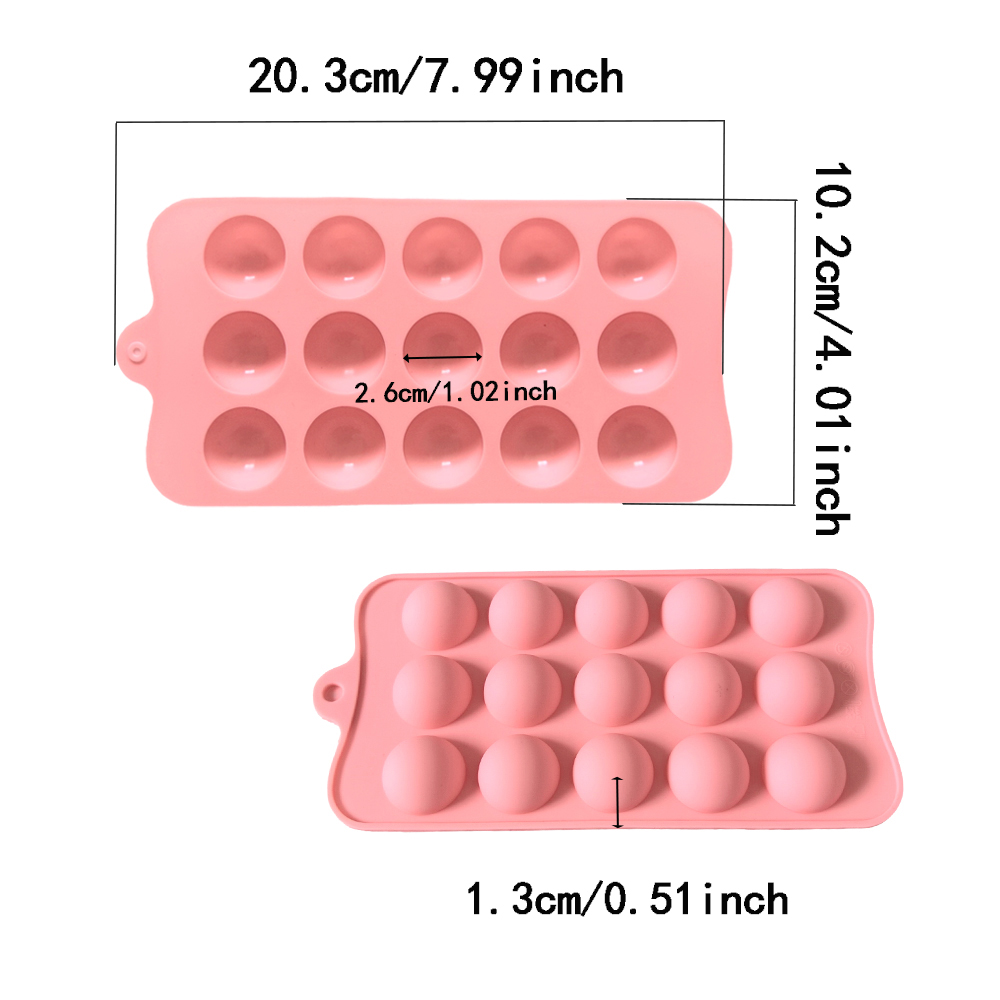 แม่พิมพ์ซิลิโคนช็อคโกแลตครึ่งว - Kitchen Baking Items บทวิจารณ์และราคา