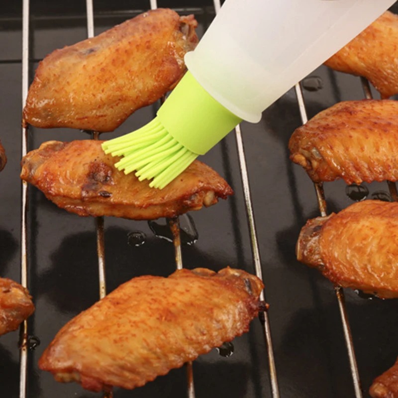 ที่จ่ายน้ำมันซิลิโคนทนความร้อน - Pastry Brush Silicone บทวิจารณ์และราคา