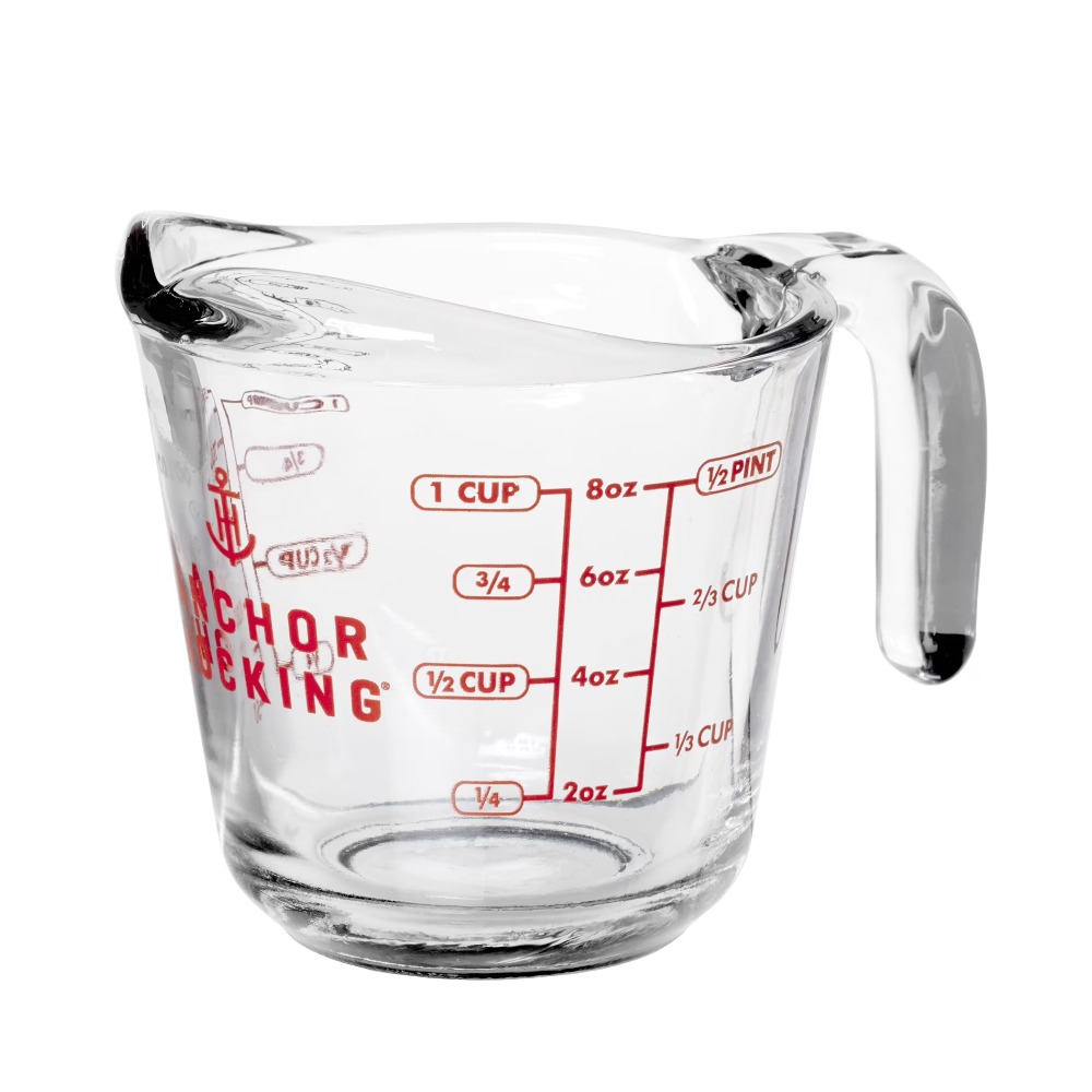 ชุดถ้วยตวงแก้ว 2 ชิ้น พร้อมด้า - Kitchen Baking Cooking บทวิจารณ์และราคา