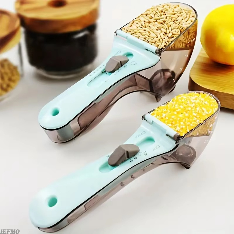 ช้อนตวงปรับได้ ช้อนตวงพลาสติกส - Kitchen Baking Scale บทวิจารณ์และราคา