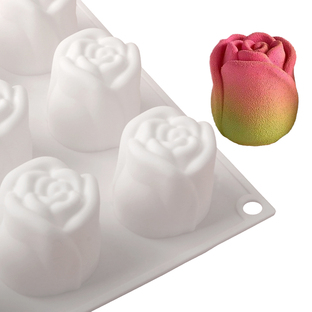 แม่พิมพ์ซิลิโคนสำหรับทำมูสเค้ก - Baking Kitchen Design บทวิจารณ์และราคา