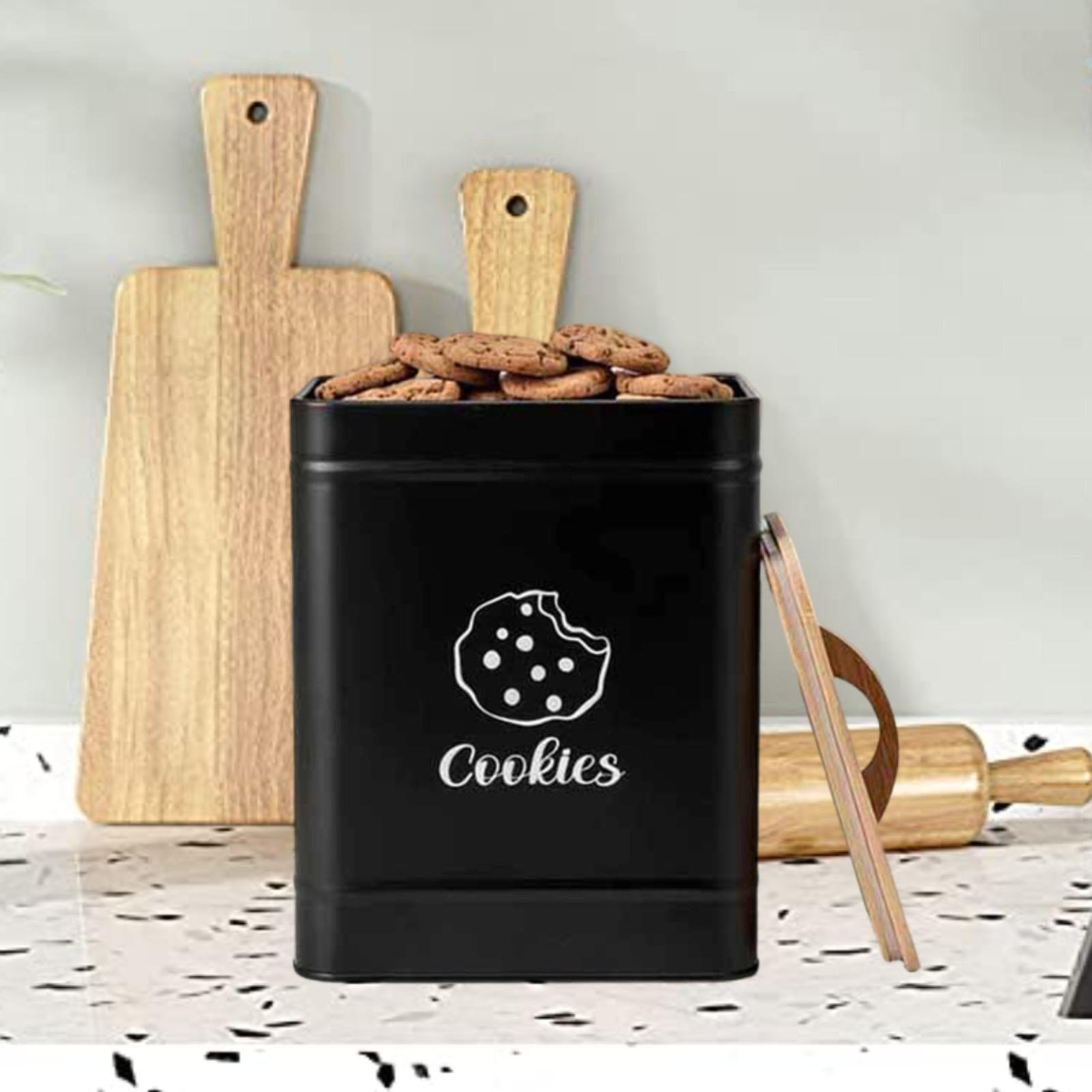 กระป๋องเก็บคุกกี้ กล่องเก็บของ - Kitchen Baking Pantry บทวิจารณ์และราคา