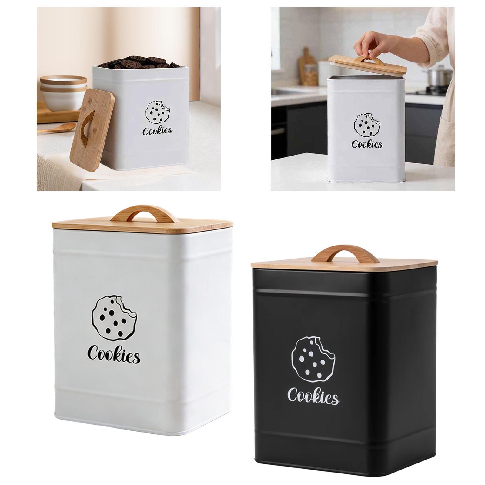 กระป๋องเก็บคุกกี้ กล่องเก็บของ - Kitchen Baking Pantry บทวิจารณ์และราคา