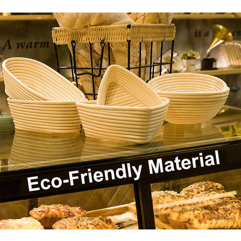 ตะกร้าหวายธรรมชาติทำมือสำหรับพ - Proofing Basket Banneton บทวิจารณ์และราคา