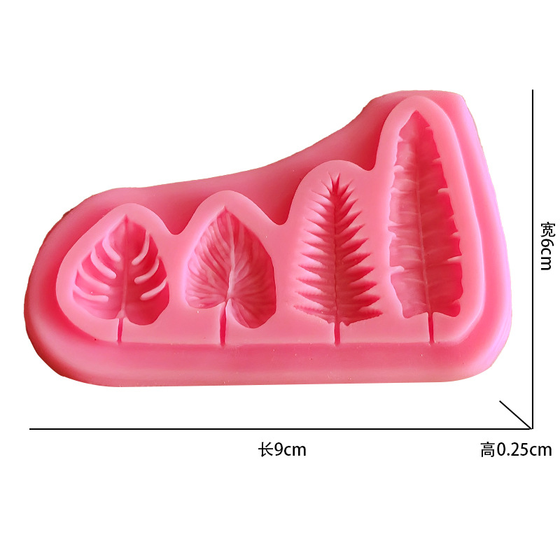 ใบปาล์มและใบเต่าแม่พิมพ์ซิลิโค - Kitchen Baking Items บทวิจารณ์และราคา