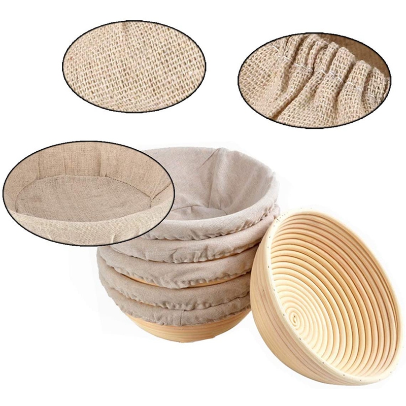ผ้ารองตะกร้าสำหรับพักแป้งขนมปั - Proofing Basket Banneton บทวิจารณ์และราคา