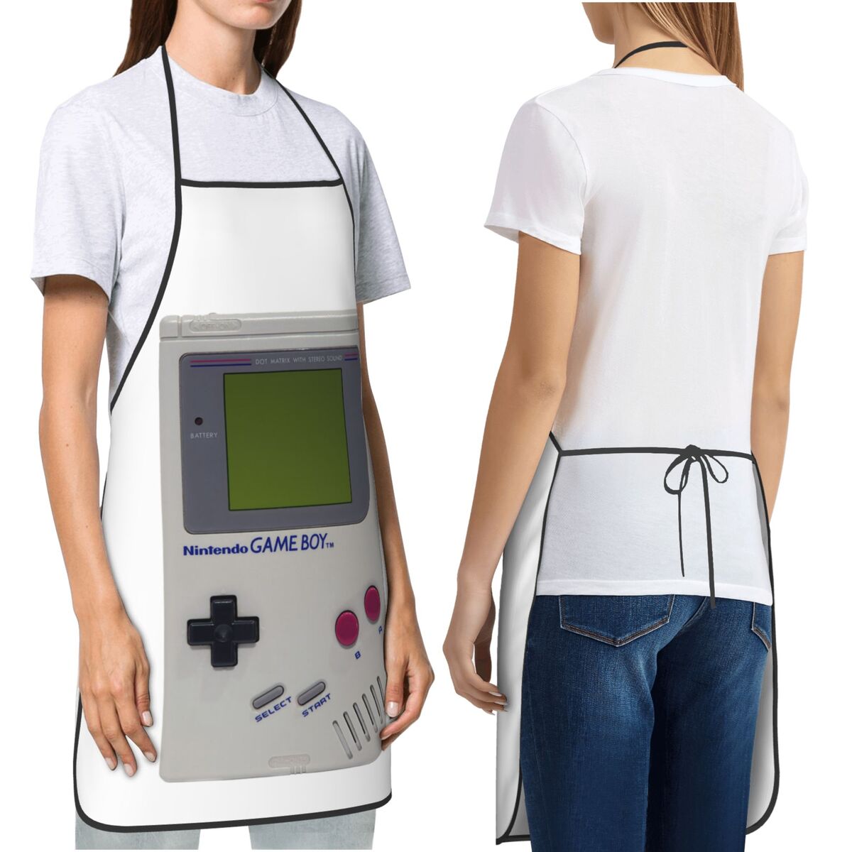 ผ้ากันเปื้อนนินเทนโด เกมบอย สำ - Kitchen Baking Game บทวิจารณ์และราคา