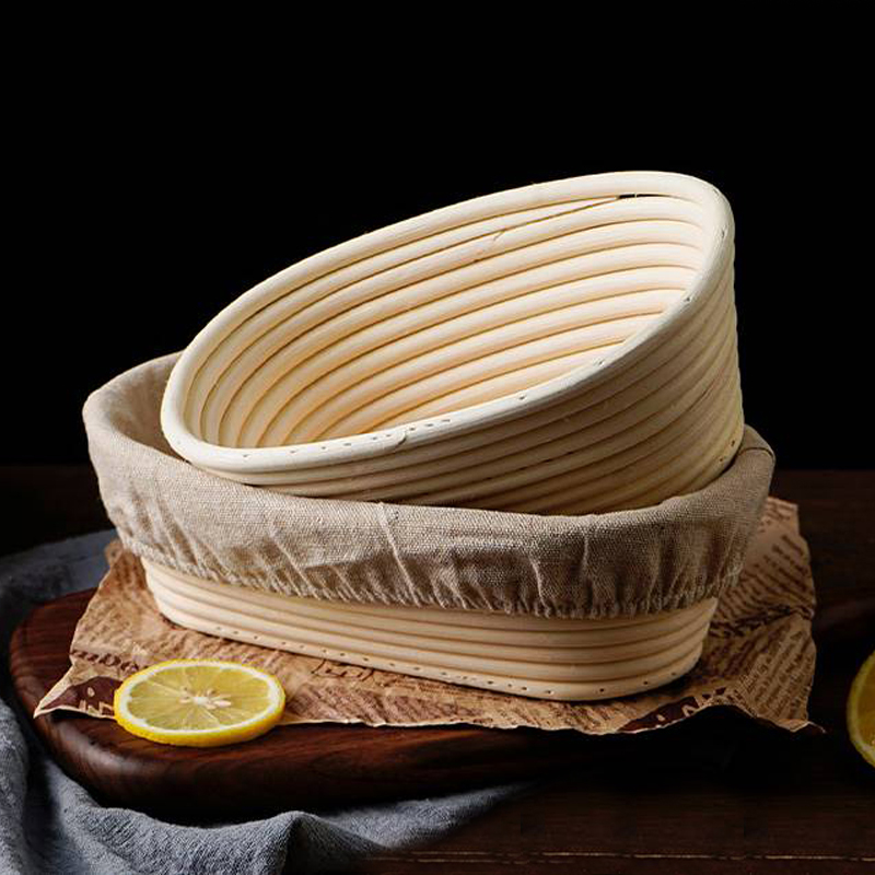ตะกร้าหวายธรรมชาติสำหรับพักแป้ - Proofing Basket Banneton บทวิจารณ์และราคา