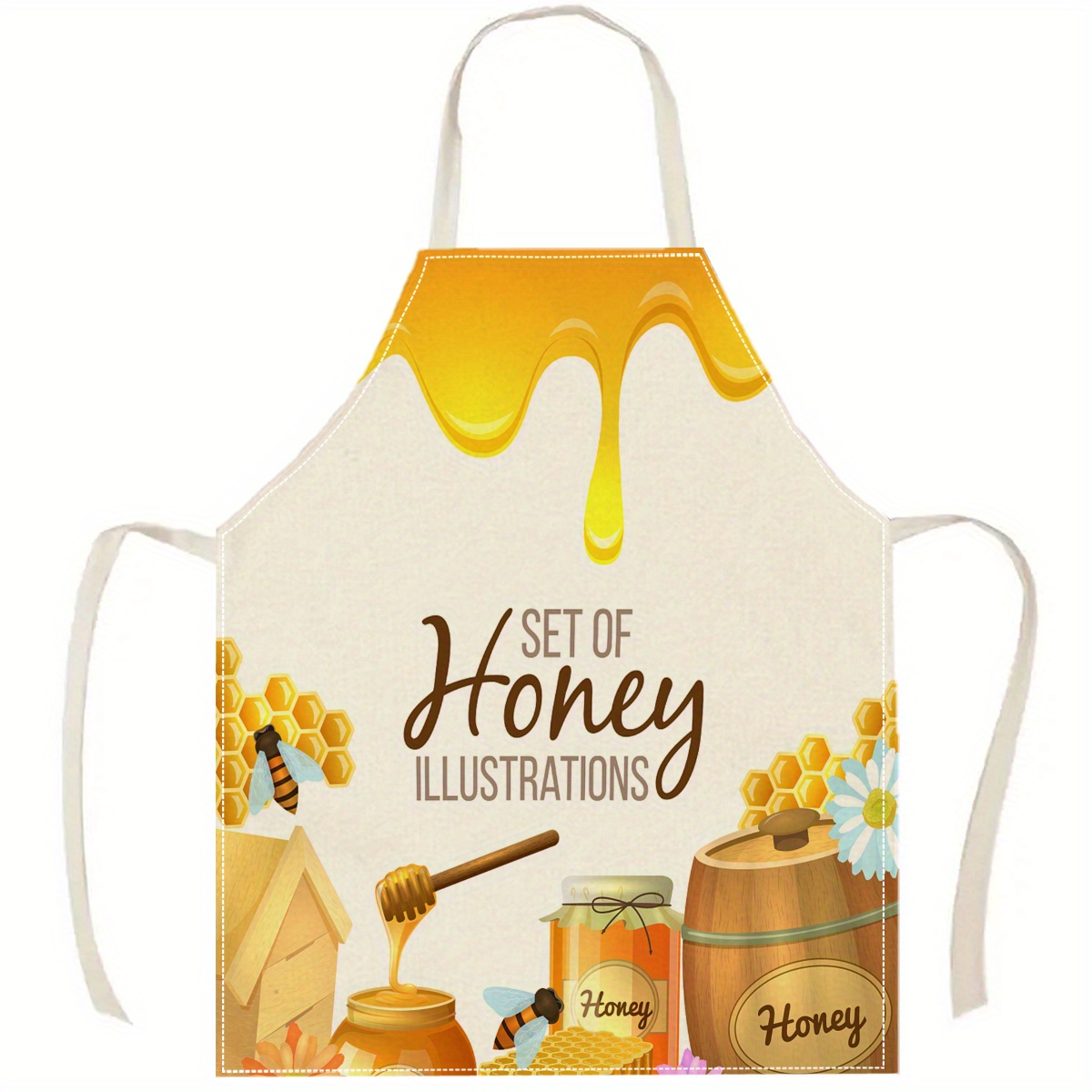 ผ้ากันเปื้อนลายผึ้งน่ารัก 1 ชิ - Kitchen Baking Area Ideas บทวิจารณ์และราคา