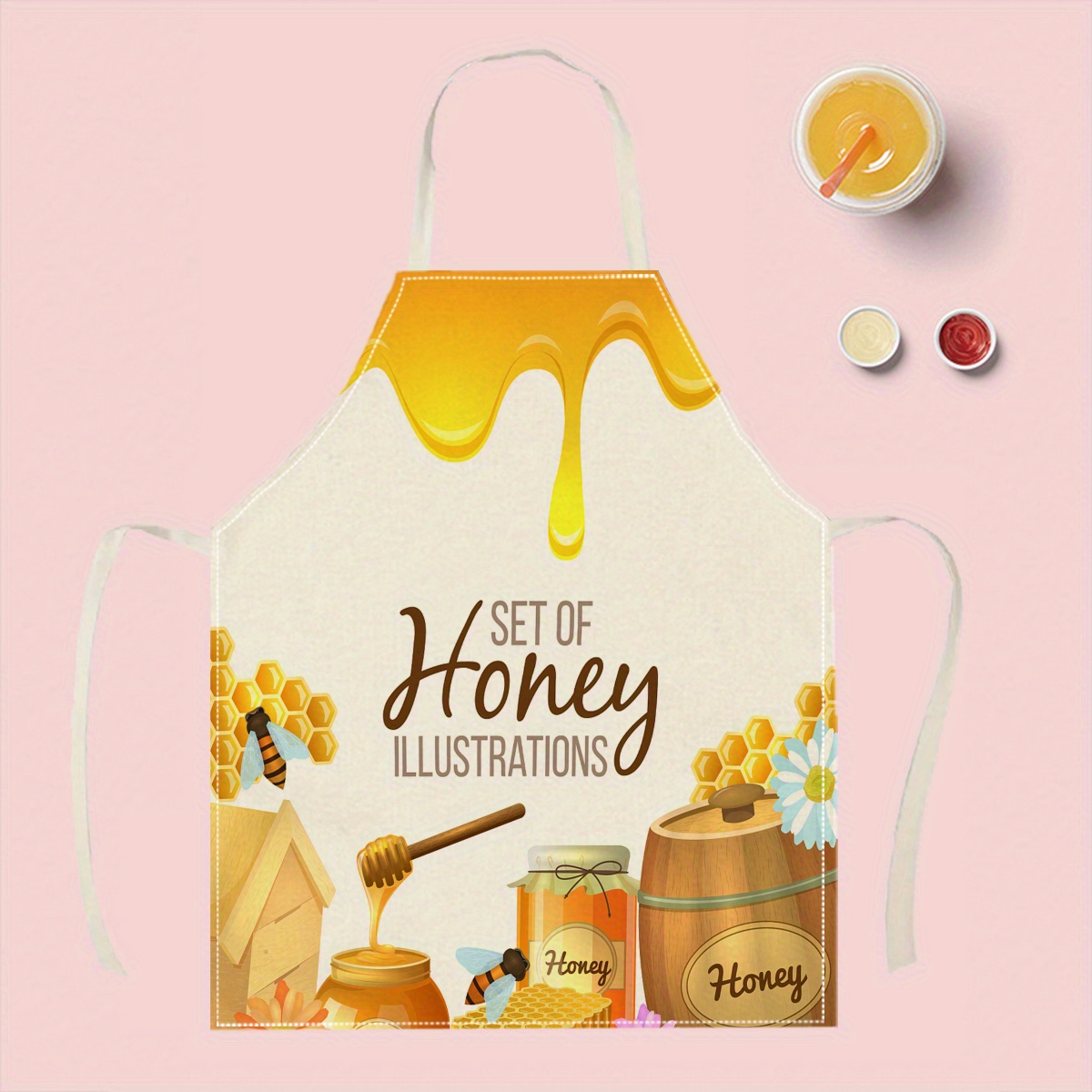 ผ้ากันเปื้อนลายผึ้งน่ารัก 1 ชิ - Kitchen Baking Area Ideas บทวิจารณ์และราคา