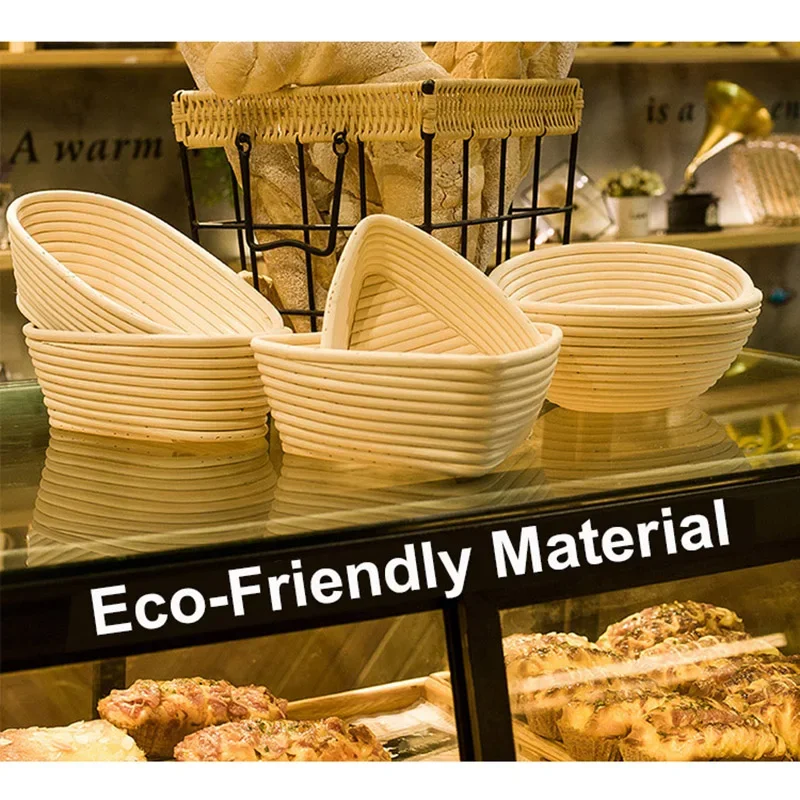 หวายธรรมชาติขนมปัง Proofing ตะ - Proofing Basket Banneton บทวิจารณ์และราคา