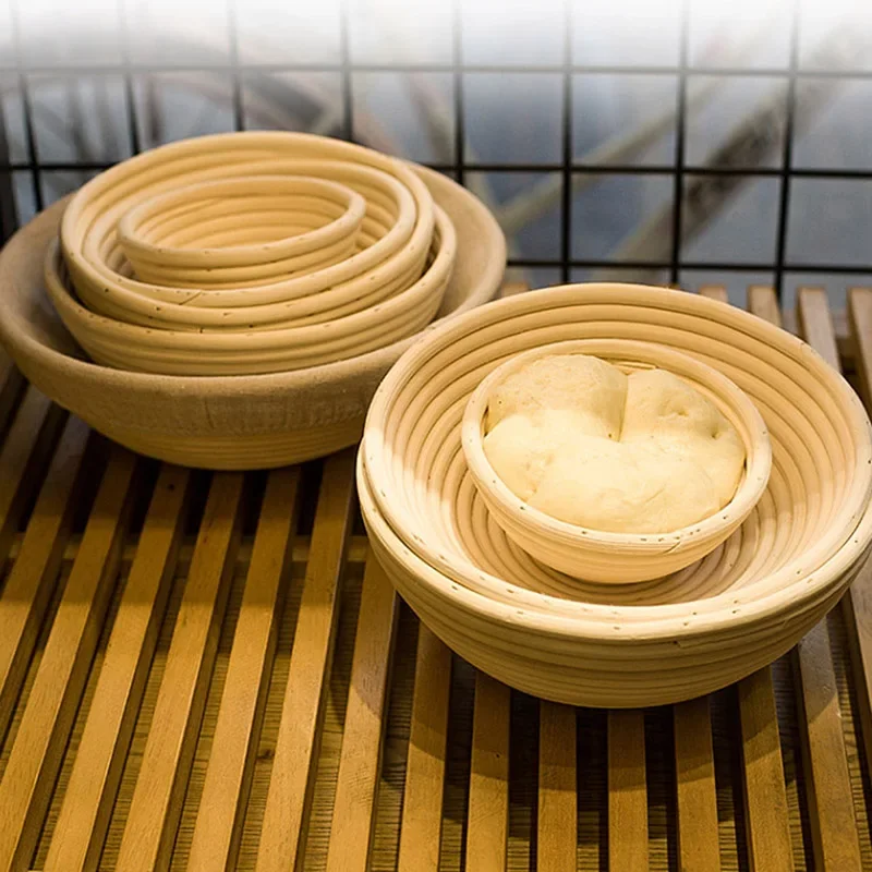 หวายธรรมชาติขนมปัง Proofing ตะ - Proofing Basket Banneton บทวิจารณ์และราคา