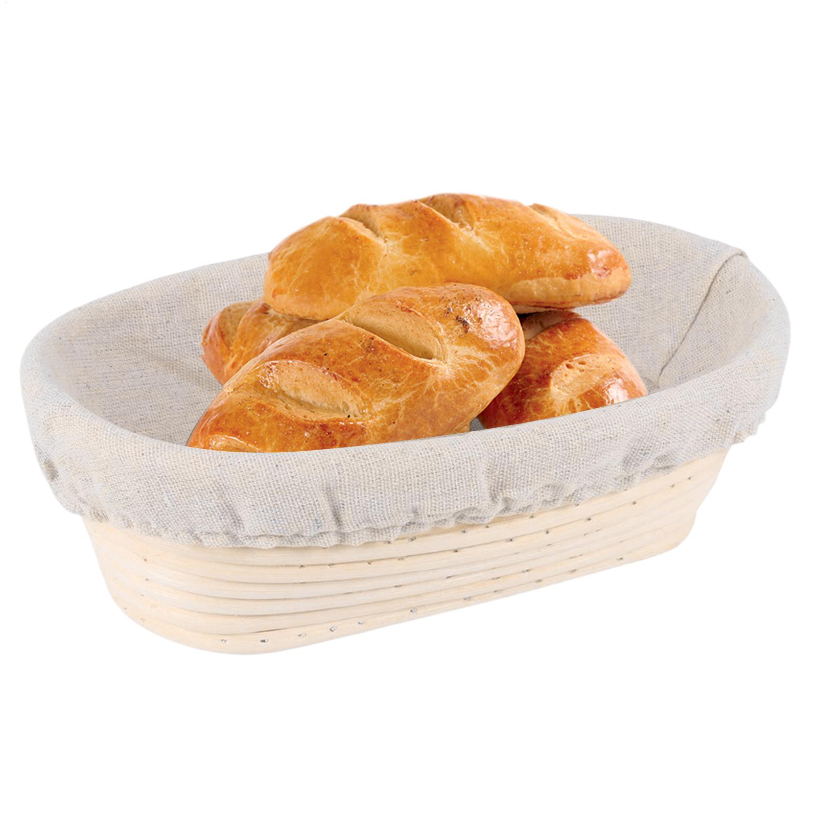 ตะกร้าหวายทำมือสำหรับพักแป้งขน - Proofing Basket Banneton บทวิจารณ์และราคา