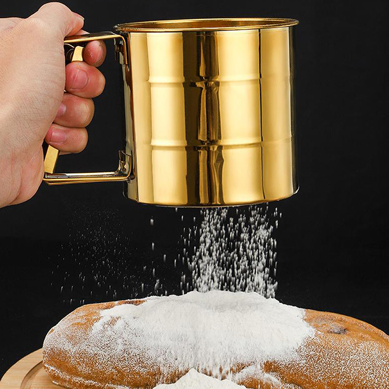 กึ่งอัตโนมัติตาข่ายตะแกรงแป้ง  - Kitchen Baking Scale บทวิจารณ์และราคา