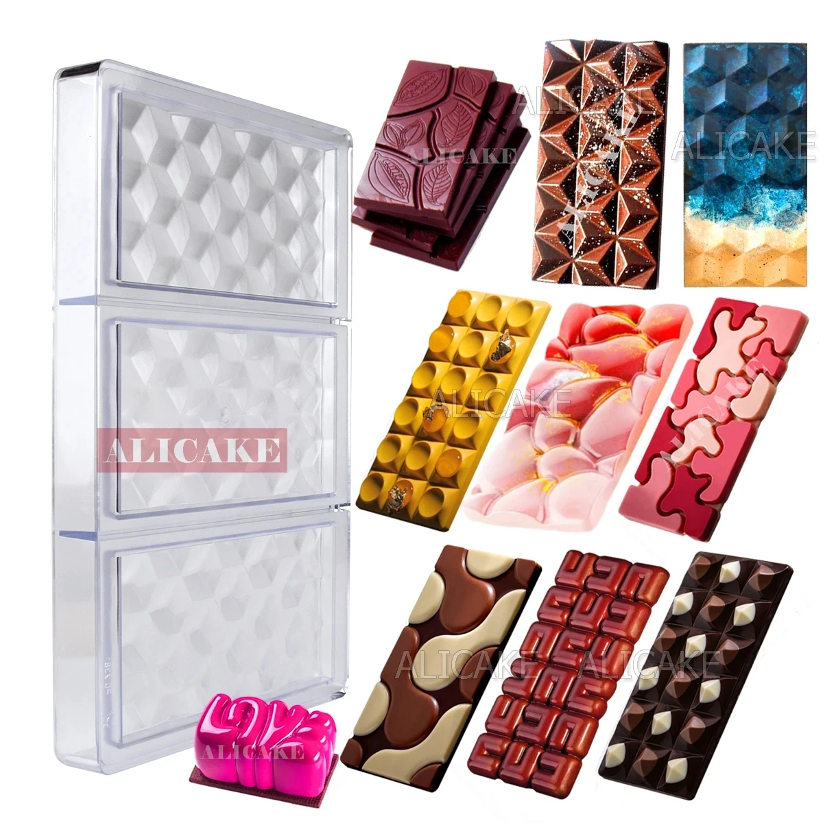แม่พิมพ์ช็อกโกแลตโพลีคาร์บอเนต - Kitchen Baking Items บทวิจารณ์และราคา