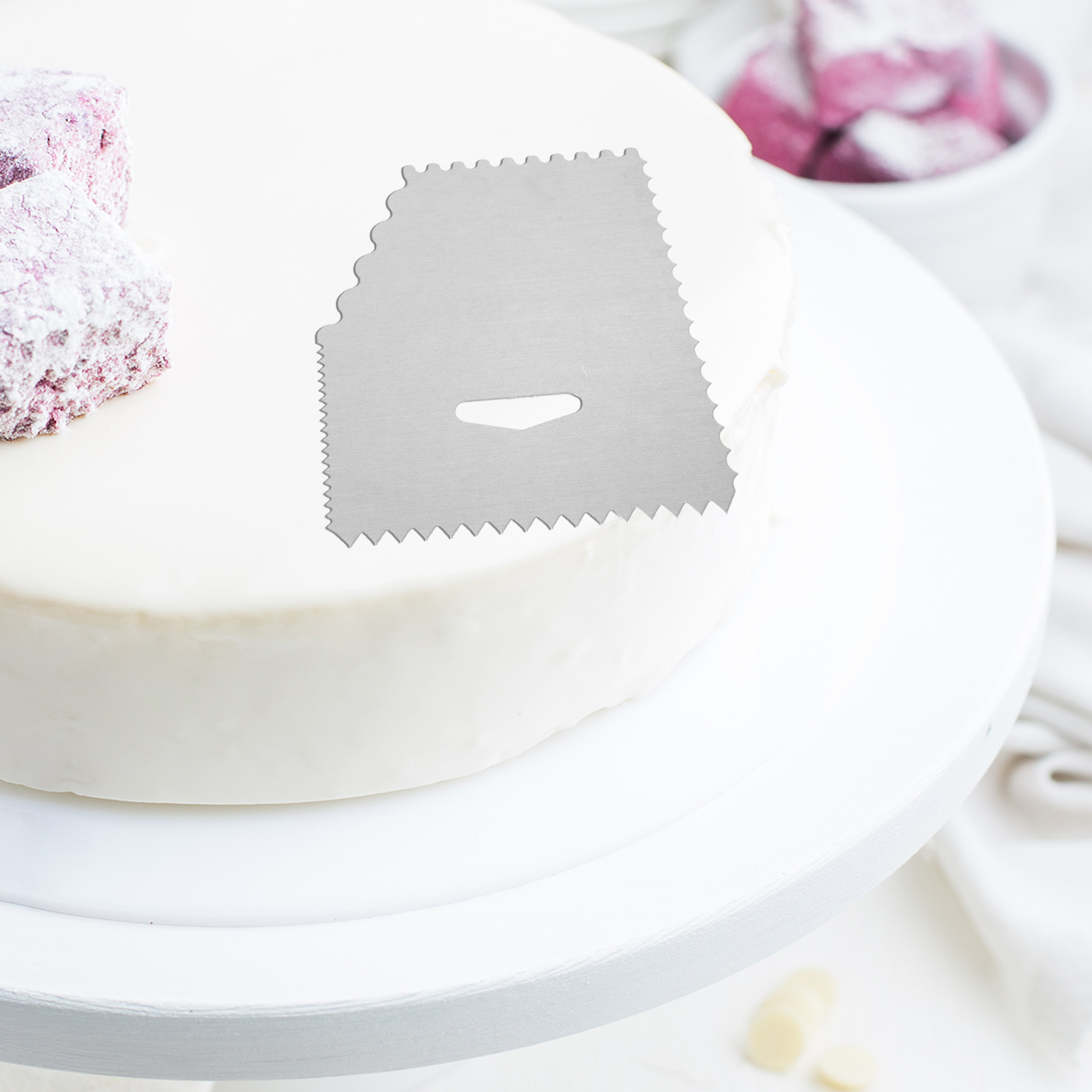 ชุดที่ขูดเค้ก 4 ชิ้น อลูมิเนีย - Fondant Smoother Set บทวิจารณ์และราคา