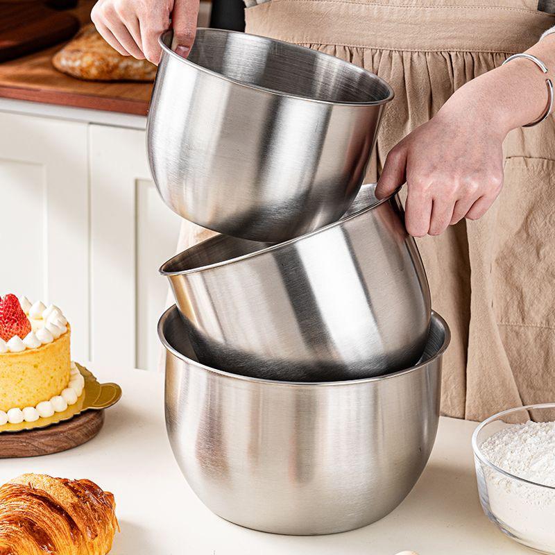 1 ชิ้น ชามผสมสแตนเลสสำหรับทำอา - Baking Kitchen Design บทวิจารณ์และราคา