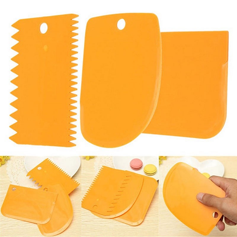 3 ชิ้น/เซ็ต เครื่องมือปาดหน้าเ - Fondant Smoother Set บทวิจารณ์และราคา