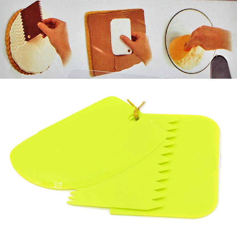 3 ชิ้น/เซ็ต เครื่องมือปาดหน้าเ - Fondant Smoother Set บทวิจารณ์และราคา