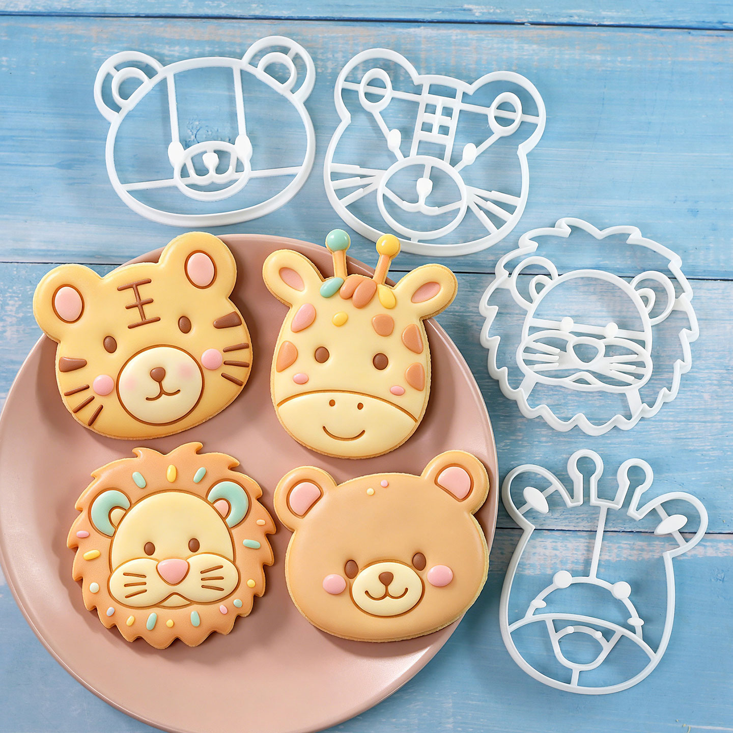 ชุดตัวตัดคุกกี้รูปสัตว์ 4 ชิ้น - Kitchen Baking Items บทวิจารณ์และราคา