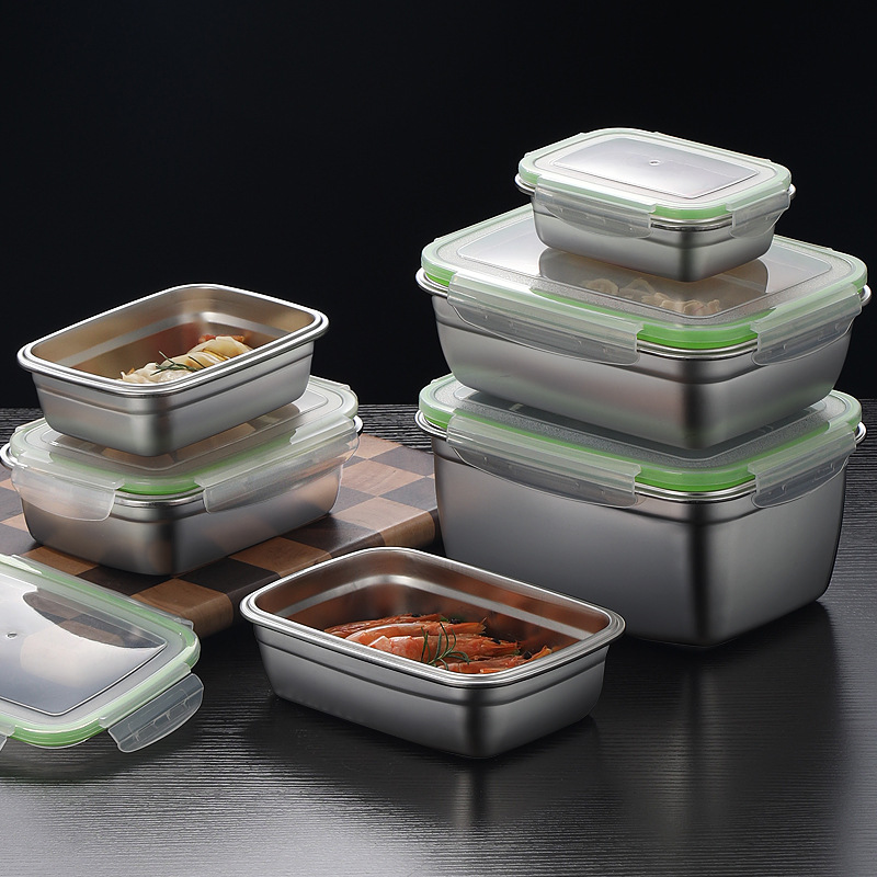 ชุดกล่องอาหารกลางวันสแตนเลส 30 - Kitchen Baking Tins บทวิจารณ์และราคา