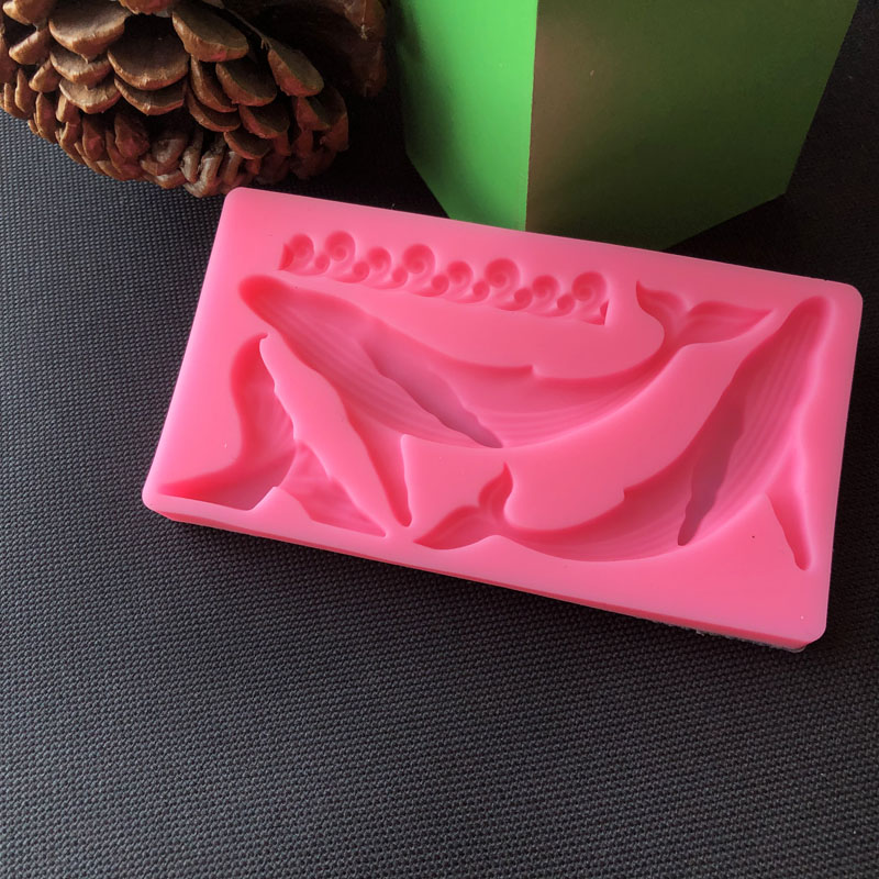 ปลาวาฬ DIY ซิลิโคนแม่พิมพ์ Oce - Kitchen Baking Items บทวิจารณ์และราคา
