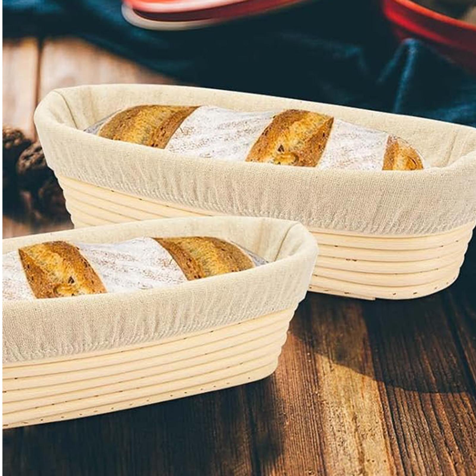 ตะกร้าหวายสำหรับพักแป้งขนมปัง  - Proofing Basket Banneton บทวิจารณ์และราคา