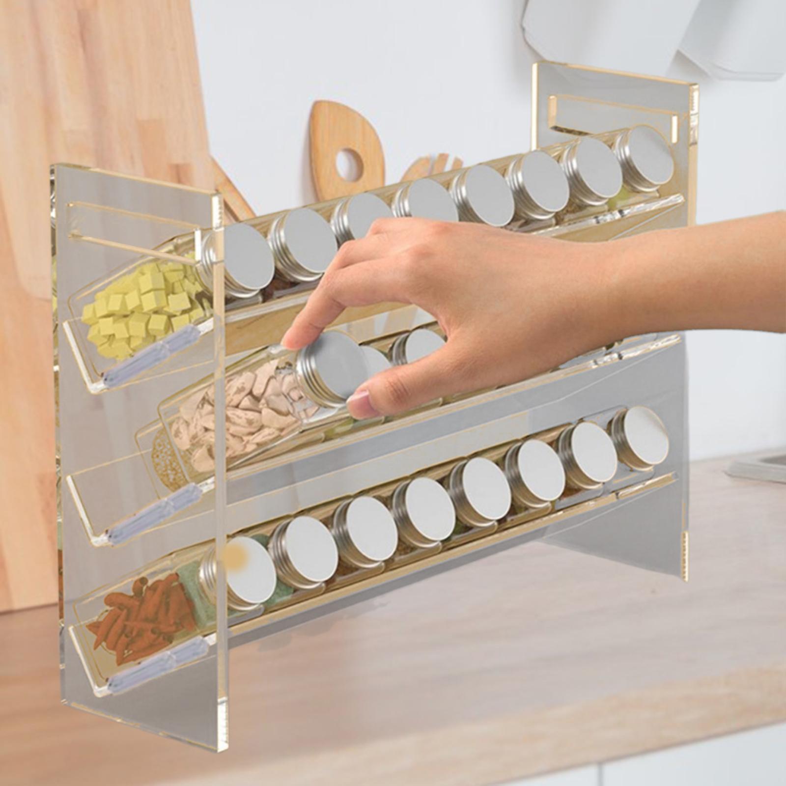 ชั้นวางเครื่องเทศอะคริลิค ชั้น - Kitchen Baking Pantry บทวิจารณ์และราคา