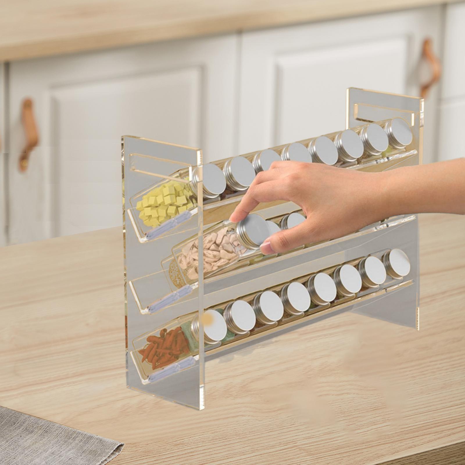 ชั้นวางเครื่องเทศอะคริลิค ชั้น - Kitchen Baking Pantry บทวิจารณ์และราคา