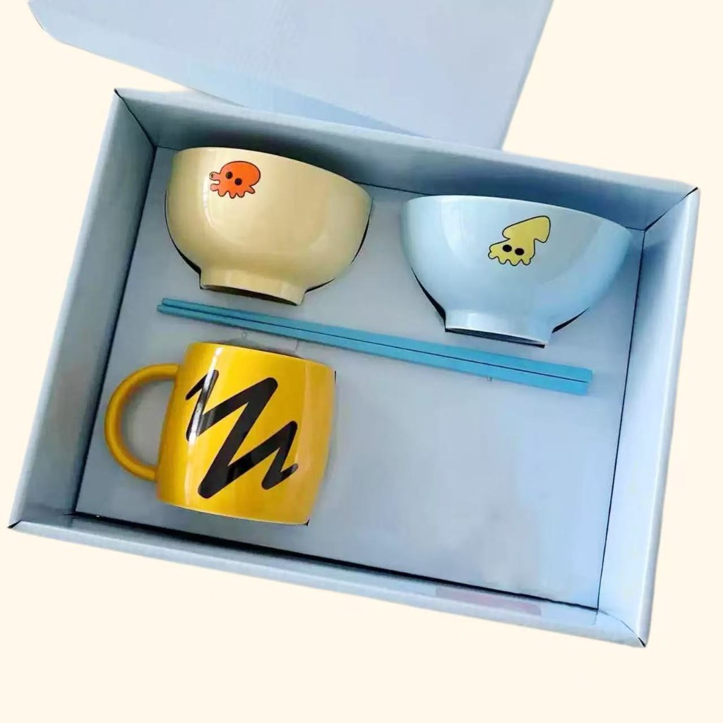 ชุดเซรามิกเครยอนชินจัง 4 ชิ้น  - Kitchen Baking Gifts บทวิจารณ์และราคา