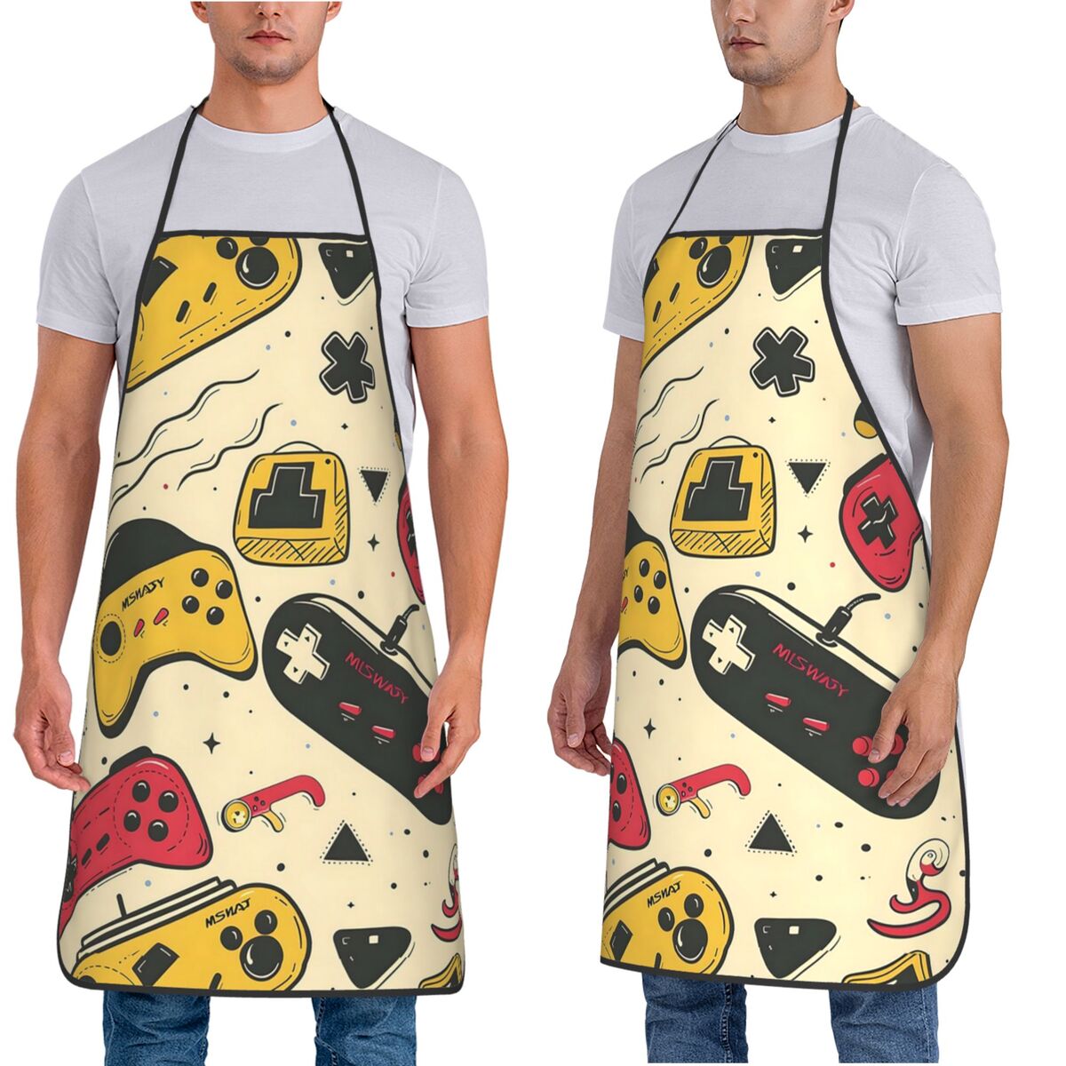 ผ้ากันเปื้อนลายเกมเมอร์ วินเทจ - Kitchen Baking Game บทวิจารณ์และราคา
