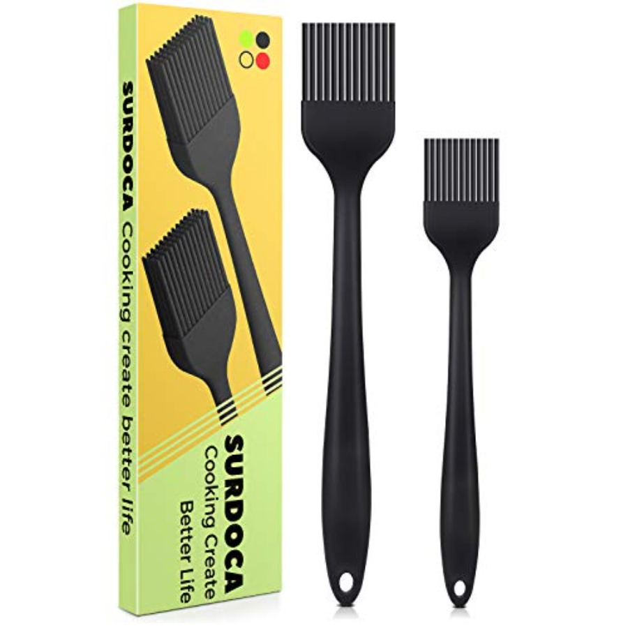แปรงซิลิโคนสำหรับทาขนม - 2 ชิ้ - Pastry Brush Silicone บทวิจารณ์และราคา