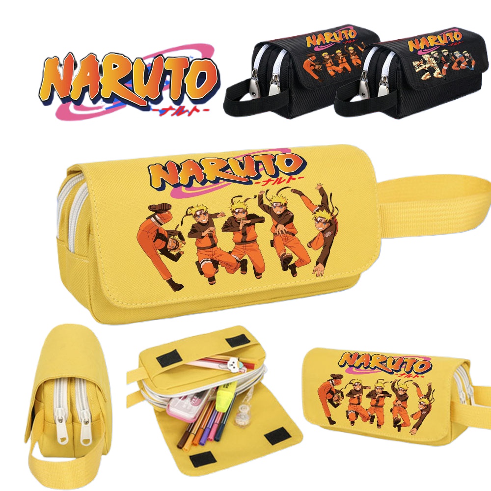 กล่องดินสอ Naruto แบบซิปคู่ สำ - Kitchen Baking Gifts บทวิจารณ์และราคา