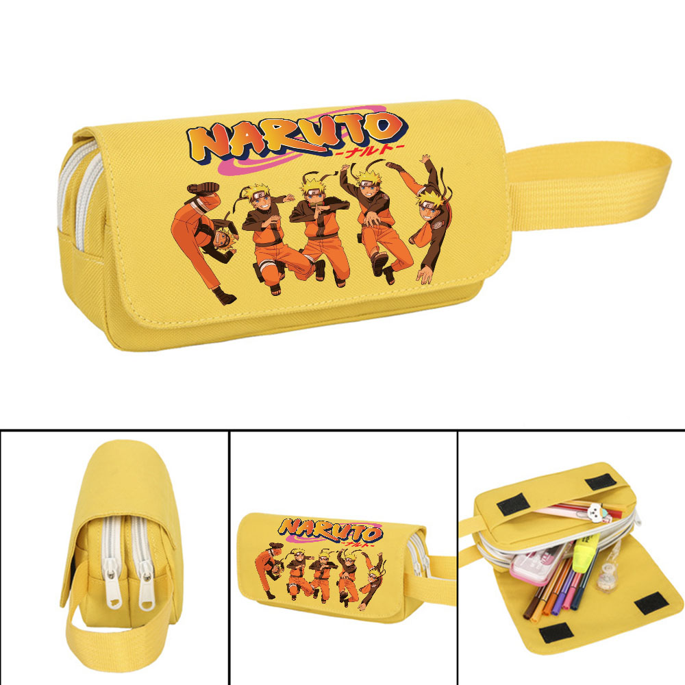 กล่องดินสอ Naruto แบบซิปคู่ สำ - Kitchen Baking Gifts บทวิจารณ์และราคา