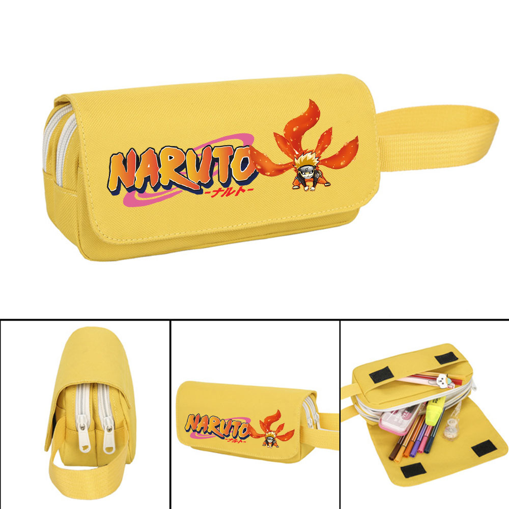 กล่องดินสอ Naruto แบบซิปคู่ สำ - Kitchen Baking Gifts บทวิจารณ์และราคา