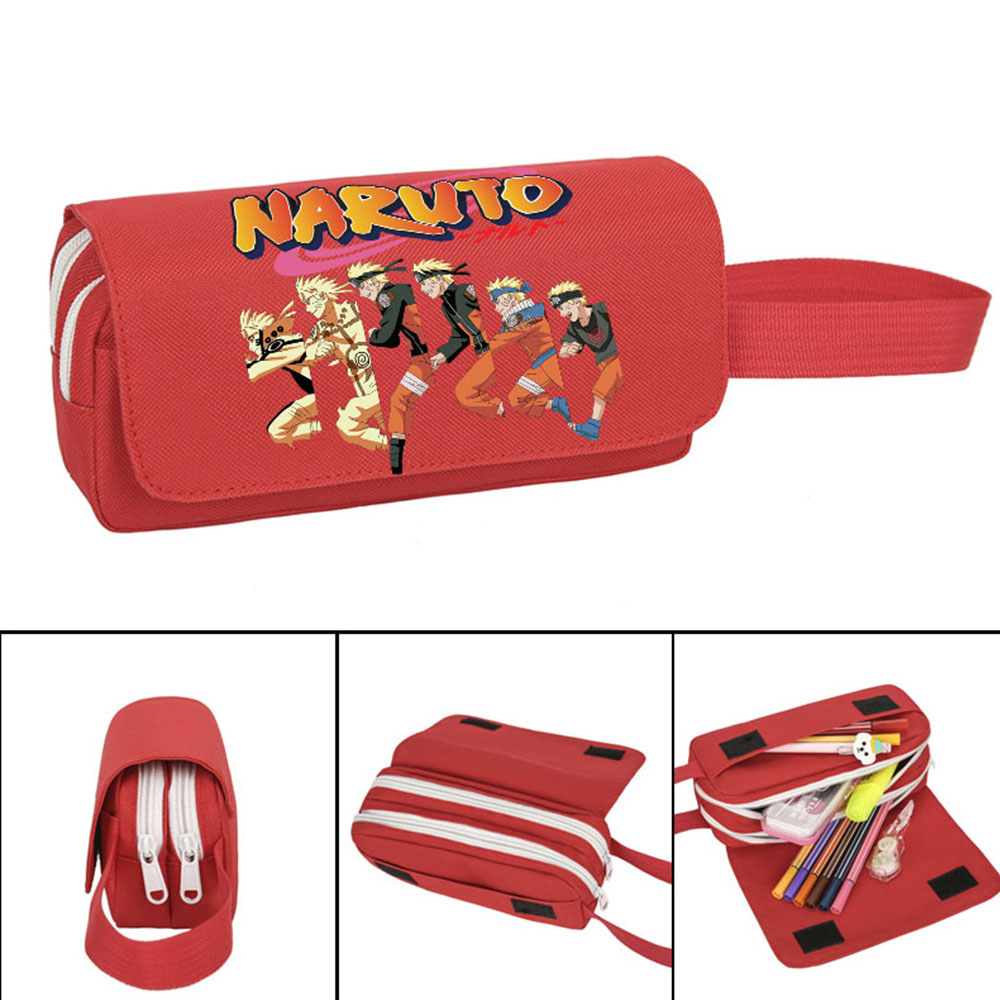 กล่องดินสอ Naruto แบบซิปคู่ สำ - Kitchen Baking Gifts บทวิจารณ์และราคา