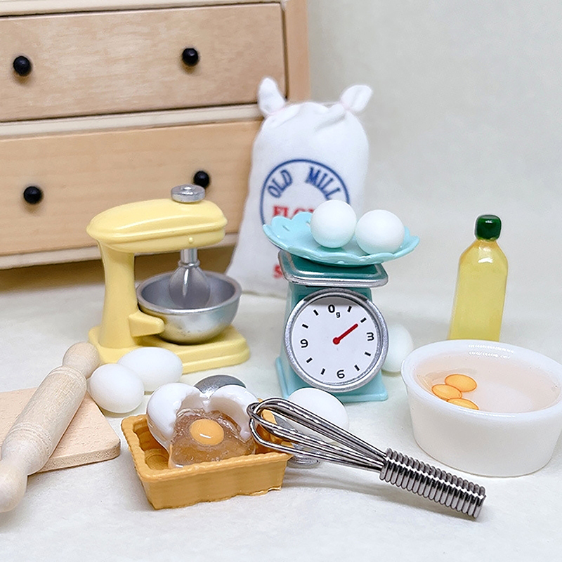 ชุดของเล่นจำลองครัวขนาด 1:12 ป - Miniature Baking Kitchen บทวิจารณ์และราคา