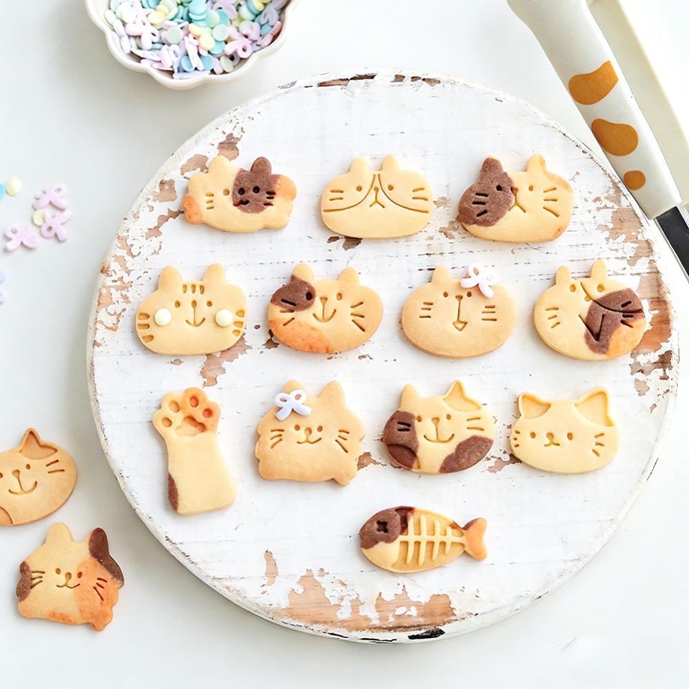 แม่พิมพ์คุกกี้รูปแมวน่ารัก DIY - Kitchen Baking Items บทวิจารณ์และราคา