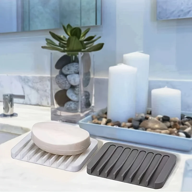 กล่องใส่สบู่ซิลิโคนแบบใหม่ 1 ช - Kitchen Baking Tins บทวิจารณ์และราคา